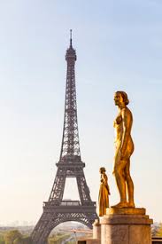 An example of this is the blackpool tower on england's irish sea coast, one of the oldest towers inspired by eiffel that opened in 1894, 5 years later, which proved that a tower could be a profitable tourist attraction. France Paris Eiffel Tower With Statues At Place Du Trocadero Stockphoto