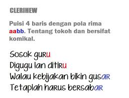 Puisi Dengan Rima A A B B Kt Puisi