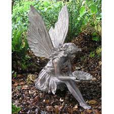 Resin Garden Statues Enhance Your Garden With A Variety Of Garden Statues Sculptures And Furnit Garden Fairies Figurines Large Garden Ornaments Fairy Garden