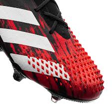 Fg/ag außensohle für eine benutzung auf natürlichen rasenplätzen und kunstrasenplätzen. Adidas Predator 20 1 Fg Ag Mutator Schwarz Weiss Rot Www Unisportstore De