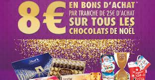 Carrefour Chocolats Noel 8 Offerts En Bon Tous Les 25 D Achat