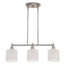 hampton bay oron 3 light brushed steel