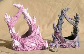 Spore Chimneys Fantasy Miniatures Warhammer 40k Tyranids Mini Paintings