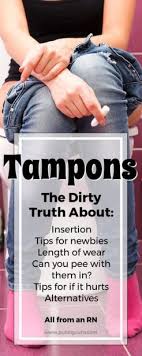 So, technically, you can sleep with a tampon in—as long as you put it in right. Tampon Facts For New Learning Users