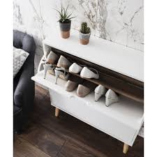 Buy products such as baxton studio winda 2 door entryway shoes storage cabinet, 9 pairs of shoes at walmart and save. Huf Shoe Storage Cabinet In White Pine Noa Nani