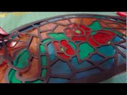 Posted on april 11, 2019. Faux Stained Glass Window Youtube