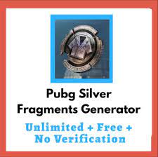 Pubg Silver Fragments Generator Free 2021