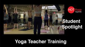 yoga teacher student