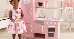 kidkraft vintage play kitchen just $69