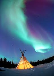 Northern Lights Hotel Yellowknife Blachford Lake Lodge Teepee Outdoors Northern Lights Canada Northern Lights Yellowknife