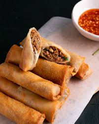 Marion's special san choy bow sauce + water chestnuts + vermicelli noodles + crunched peanuts. San Choy Bow Marion S Kitchen