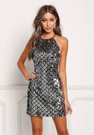 Black And Silver Sequin Dress 7 Unique Prom Dresses With Hottest With Images Fancy Dress Short Fancy Dresses Womens Cocktail Dresses