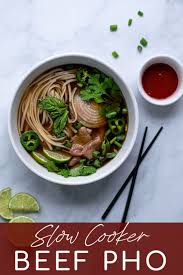 Easy Crockpot Beef Pho The Schmidty Wife Crockpot Recipes Beef Beef Pho Pho Recipe