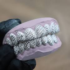 Because the basis of each grill is fabricated from durable and long lasting material, we are able to give each of our products a lifetime warranty on. White Gold Full Diamond Dust Cut Grillz Gotgrillz Buy Grillz Online