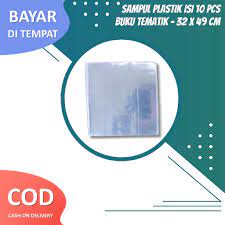Pemerintah melalui kementrian pendidikan dan kebudayaan mengeluarkan buku. Sampul Plastik Buku Folio Dan Tematik 10 Pcs Shopee Indonesia