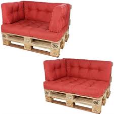 Rustic living room furniture : Detex Liegenauflagen Leinenoptik 8 Knopfe Ruckhalteband Auflagen Liege Polster Kissen Liegestuhl Beige