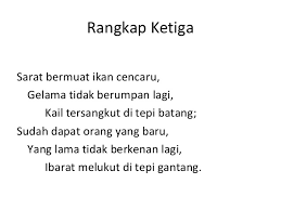 Pantun Enam Kerat Tingkatan 5