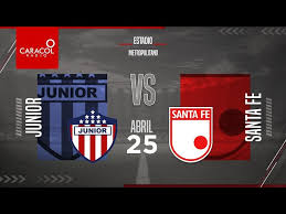 Santa fe in actual season average scored 1.15 goals per match. Liga Colombiana En Vivo Junior Tomo Una Ventaja Importante En Casa Ante Santa Fe Deportes Caracol Radio