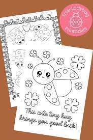New super cool graviry falls coloring pages. Free Printable Ladybug Coloring Pages Crafts Kids Love