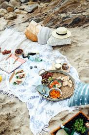 Mediterranean Inspired Beach Picnic College Housewife Recipe Beach Picnic Picnic Food Picnic