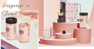 Pod & capsule coffee machines. Nespresso X Chiara Ferragni Pink Mini Coffee Machine Mugs More In Singapore Girlstyle Singapore