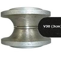 RAIZI V-series Continuous Rim Diamond Router Bits for Granite