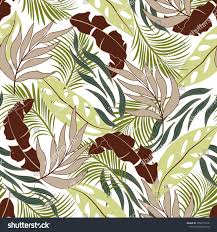 Maybe you would like to learn more about one of these? Abstract Seamless Tropical Pattern With Bright Yellow And Green Plants And Leaves On White Background Jungle Leaf Seam Abstract Tropical Pattern Plant Pattern