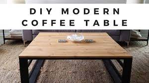 Make sure you have sanded down before painting. Modern Wood Coffee Table It S So Nice Easy Melia Janae Youtube