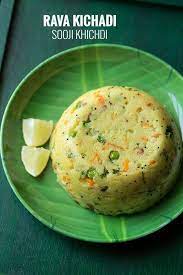 Rava Kichadi Recipe South Indian Breakfast Recipe Made With Fine Rava Or Sooji Breakfast Recipes Indian Indian Breakfast Indian Food Recipes