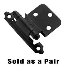 self closing face mount cabinet hinges