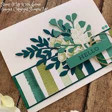Card making kits· cardmaking rubber stamps· cards for friends· gallery· handmade· stampin' up! Stampin Up Sneak Peek Forever Greenery Suite Two Cards Stamp It Up With Jaimie Cards Handmade Floral Cards Stamped Cards