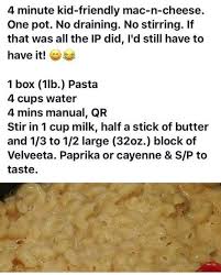 Velveeta Mac And Cheese Instant Pot Mac And Cheese Recipe Electric Pressure Cooker Recipes Instant Pot Recipes