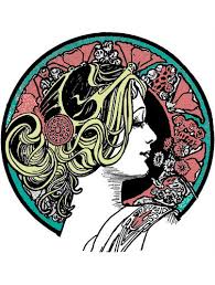 Specially designed for experienced colorists, art nouveau designs and other creative haven® adult coloring books offer an escape to a world of inspiration and artistic fulfillment. Art Nouveau Coloring Pages For Adults