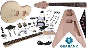 This diy guitar kit has everything you need for building your own pb style mini electric bass guitar. The Best Diy Guitar Kits Electric All Under 250 2021 Gearank