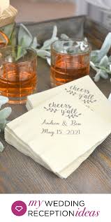 Custom 3 Ply Wedding Cocktail Napkins Wedding Reception Napkins In 2020 Personalized Wedding Napkins Cocktails Wedding Cocktail Napkins Wedding Reception Napkins