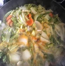 * save time by purchasing cleaned, packaged spinach in the produce section of the grocery store. Chinese Cabbage And Ginger Soup Recipe Allrecipes