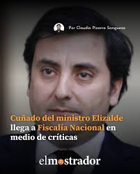 🔍 La hermana de Roa es la esposa del titular de Interior, Álvaro Elizalde,  quien es compadre del Fiscal Nacional, Ángel Valencia, por lo cual la  contratación del exdirector del Sernac y