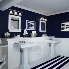 Free Download 30 Modern Bathroom Decor Ideas Blue Bathroom Colors And Nautical 550x550 For Your Desktop Mobile Tablet Explore 49 Nautical Bathroom Wallpaper Nautical Themed Wallpaper Nautical Wallpaper Designs
