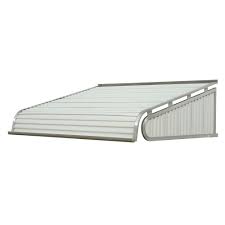 Avoid the stress of doing it yourself. Door Canopy Awning 6 Ft Aluminum Water Resistant Rain Gutter Side Wings White 728806562866 Ebay