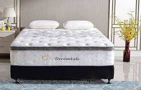 Dreamtale 12 Inch Plush Euro Top Pocket Spring Mattress King Mattress Springs Pocket Spring Mattress Mattress