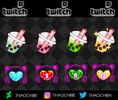 Now you can enjoy your new sub badges! Twitch Sub Badges By Thaochibii On Deviantart