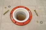 How to install a toilet flange in 