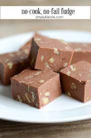 Easy No Fail No Cook Fudge Recipe Fudge Recipes Easy Fudge Recipes Fudge Easy