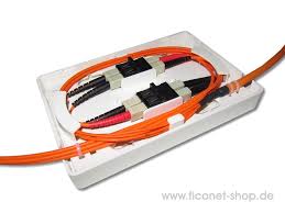 All splices must be in a junction box, and the junction box must be accessible. Fibre Optic Mini Splice Box For 4 Adaptors Splices Ficonet Systems Gmbh