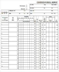 Oregon highway construction projects and prevailing wage rates for public works contracts in oregon blank page preface minimum wage. Free 9 Sample Certified Payroll Forms In Ms Word Pdf Excel