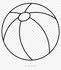 Abstract hanging disco ball in blue color tone. Beach Ball Coloring Page Beach Ball Black And White Hd Png Download 1000x1000 6921098 Pngfind