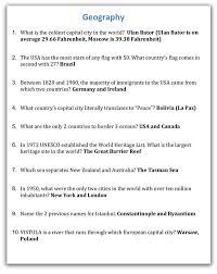 What is the name of the tallest mountain in the world? 5 Fabulous Geography Trivia Night Rounds