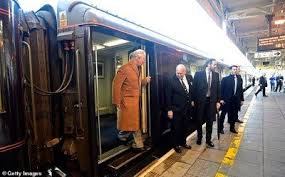 Prince Charles Arrived By Royal Train Pulled By A 70 Years Old Steam Locomotive At Cardiff Central Station Prince Charles Charles Visit Cardiff