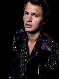 Ansel Elgort Ansel Elgort Leather Jacket Celebs