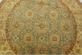 Farben » grau, rosa, weiß, grün, bunt. Ziegler Teppich Rund Blau Braun In 200x200cm 5001 699 Carpetido De